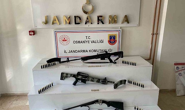 Osmaniye'de jandarma son bir haftada 194 kişi yakalandı