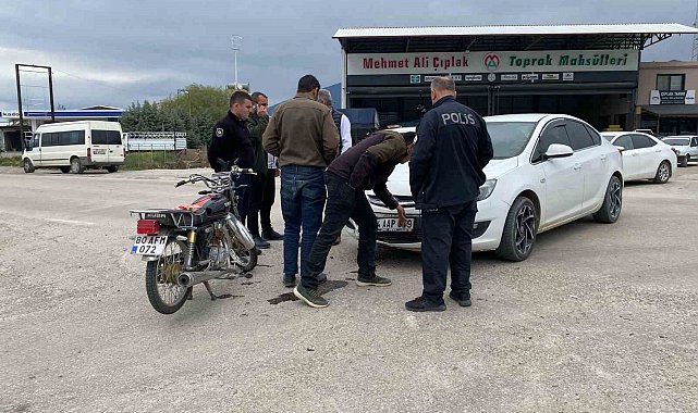 Osmaniye'de otomobil ile motosiklet çarpıştı: 2 yaralı