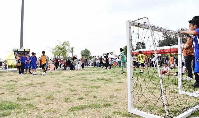 Osmaniye'de uçurtmalar semaları süsledi