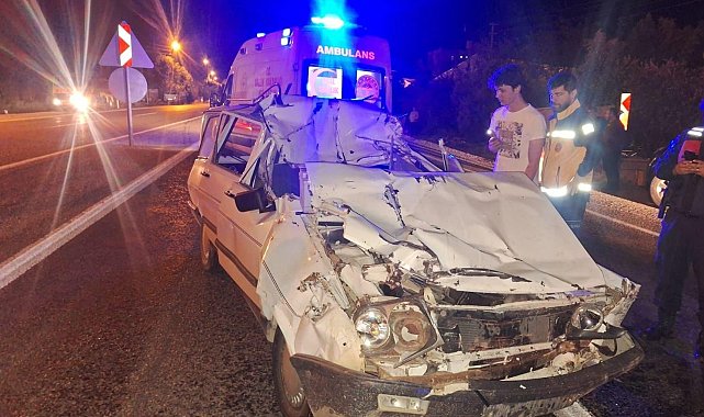 Otomobil, tıra arkadan çarptı, sürücü hayatını kaybetti