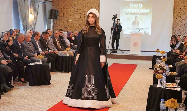 Palandöken'in eteğinde Türk motifleri defilesi göz kamaştırdı