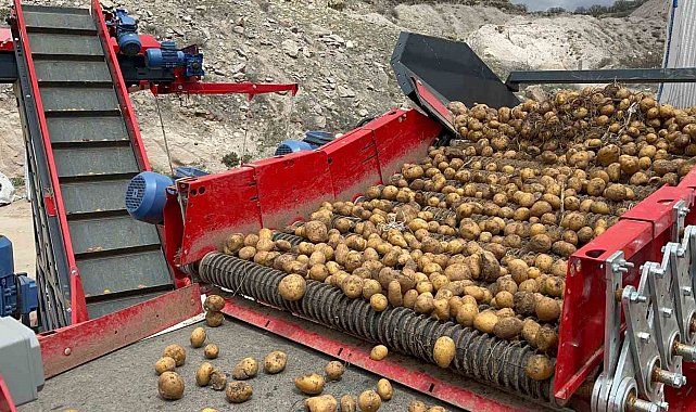 Patatesin toprakla buluşma yolculuğu başladı