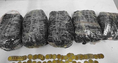 Piyasa değeri 430 bin TL: Sahte 5 bin adet madeni 2 euro ele geçirildi