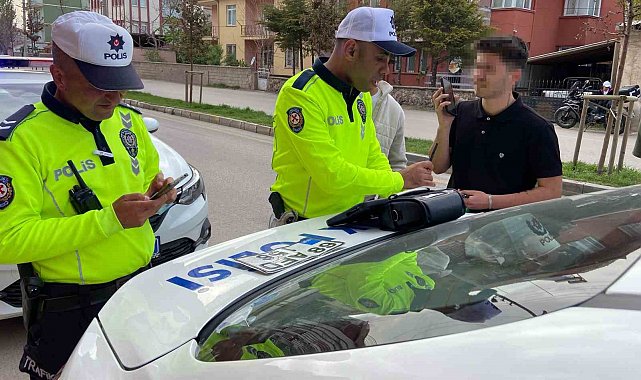 Plaka yok, kask yok: 16 bin 705 lira ceza var