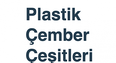 Plastik Çember ile Artık Depolama Daha Kolay!
