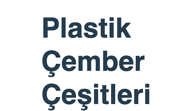Plastik Çember ile Artık Depolama Daha Kolay!