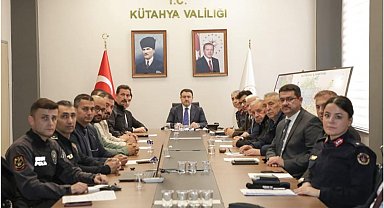 Play-Off maçı öncesi güvenlik toplantısı Kütahya'da gerçekleştirildi