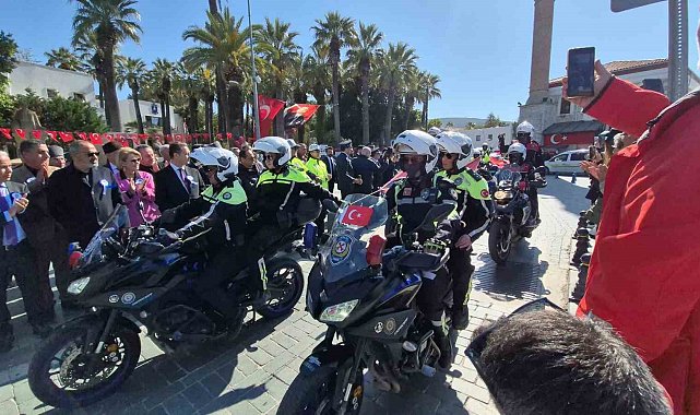 Polis haftası Bodrum'da kutlandı