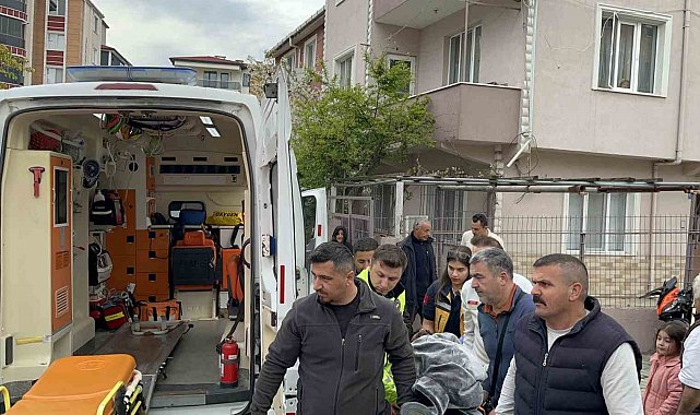 Polisten kaçarken kaza yaptı