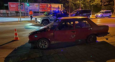 Polisten kaçarken ters yönde kaza yapan ehliyetsiz sürücüye 40 bin TL ceza