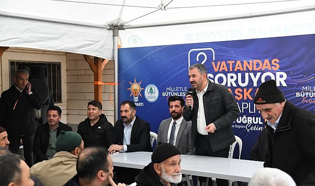 Pursaklar Belediye Başkanı Çetin'den mahalle buluşmaları