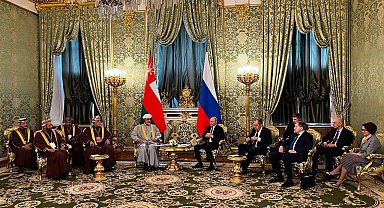 Putin ile Umman Sultanı Al Said'den ilk yüz yüze görüşme
