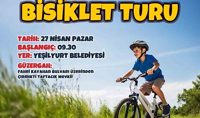 "Yeşilyurt'a Bahar Geldi" Bisiklet Turu 27 Nisan Pazar günü yapılacak