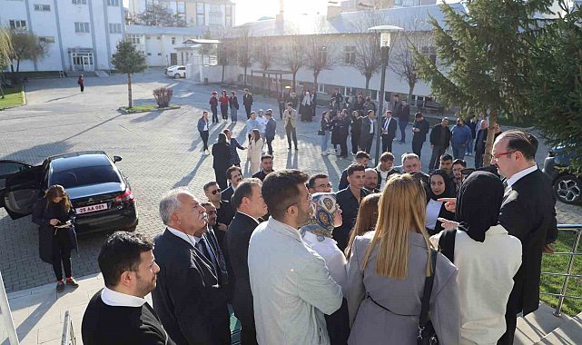 Rektör Hacımüftüoğlu'ndan Horasan ve Pasinler ziyaretlerinde ortak akıl vurgusu