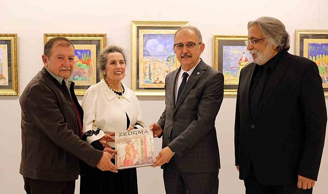 Ressam Burhanoğlu SANKO Sanat Galerisi'nde sergi açtı