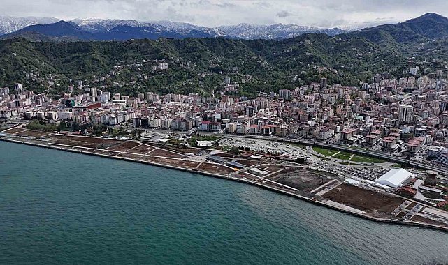 Rize'de Millet Bahçesi'nin ilk etabı bu yaz tamamlanıyor
