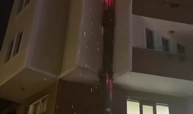 Safranbolu'da baca yangını korkuttu