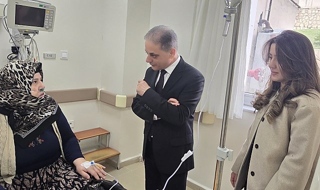 Sağlık Müdürü Tekin, Tercan İlçe Devlet Hastanesi'nde incelemelerde bulundu