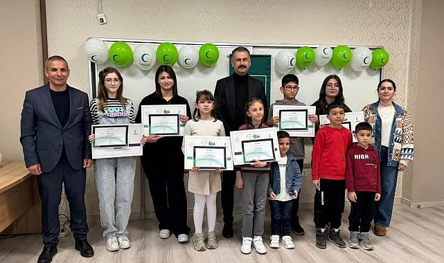 Sağlıklı nesillere dikkat çekmek için yaptığı resimle il birincisi oldu