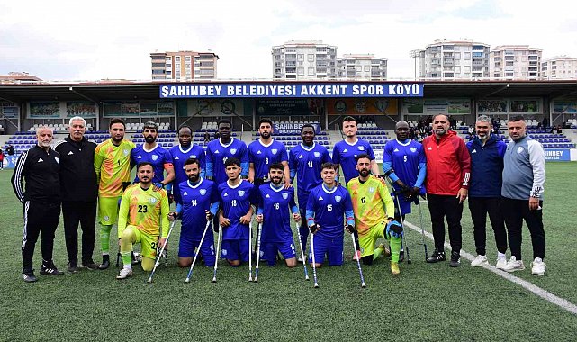 Şahinbey Ampute'den şampiyonluk yolunca önemli galibiyet: 2-1