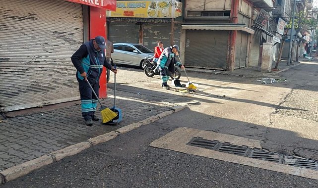 Şahinbey Belediyesi bayramda da görev başındaydı