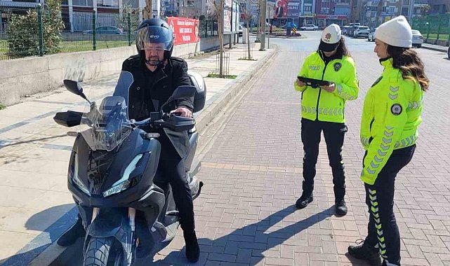 Salihli'de 3 ayda 257 araç trafikten men edildi