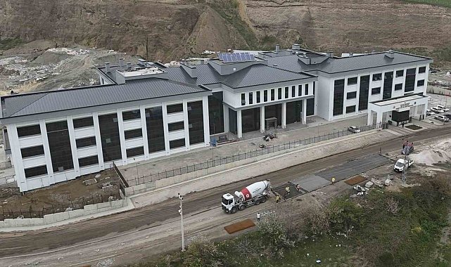 Samsun Adli Tıp Grup Başkanlığı yol çalışmaları