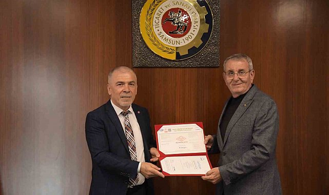 Samsun TSO, TSE kalite belgesini tekrar tescilledi