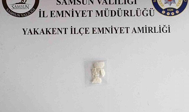 Samsun'da 'taş kokain' ele geçirildi: 2 gözaltı