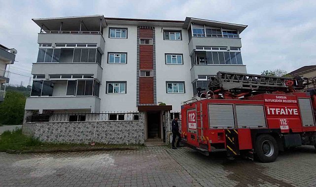 Samsun'da apartmanda çıkan yangında 1 kişi hayatını kaybetti