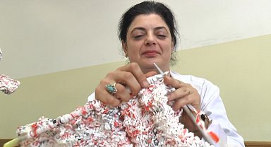 Sanatla hayata tutunarak kanseri yendi