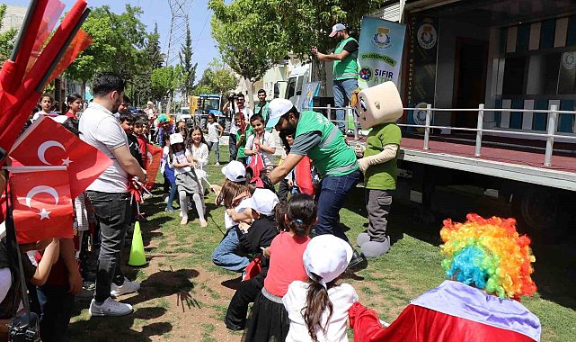 Şanlıurfa'da 23 Nisan Ulusal Egemenlik ve Çocuk Bayramı etkinliği
