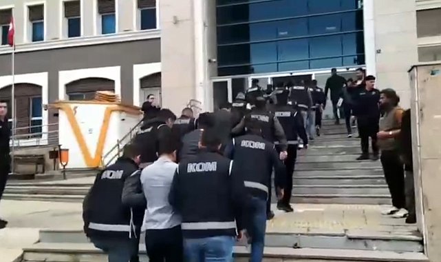 Şanlıurfa'da araç muayene istasyonuna rüşvet operasyonunda 7 tutuklama