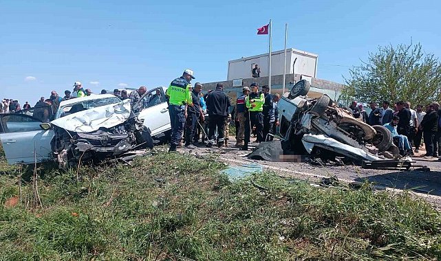 Şanlıurfa'da feci kaza: 3 ölü, 2 yaralı