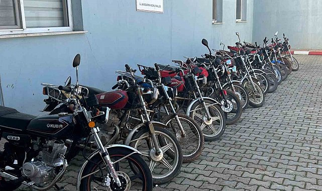 Şanlıurfa'da motosiklet hırsızlarına operasyon: 14 gözaltı