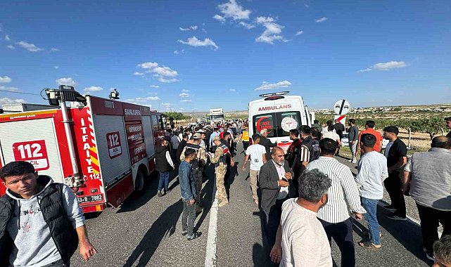 Şanlıurfa'da otomobiller çarpıştı: 2'si ağır 5 yaralı