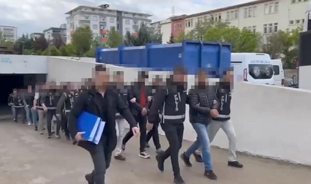 Şanlıurfa'da suç örgütüne yönelik operasyonda 7 tutuklama