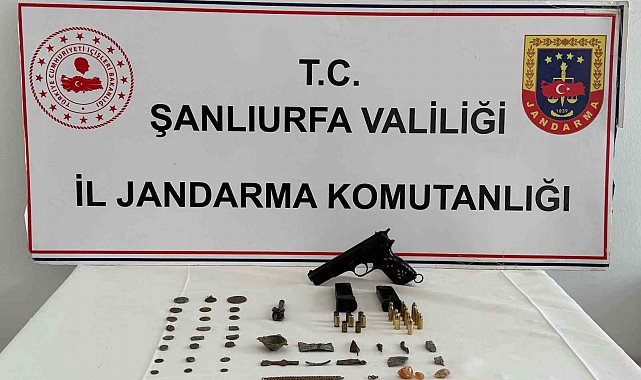 Şanlıurfa'da tarihi eser kaçakçılığı: 2 gözaltı
