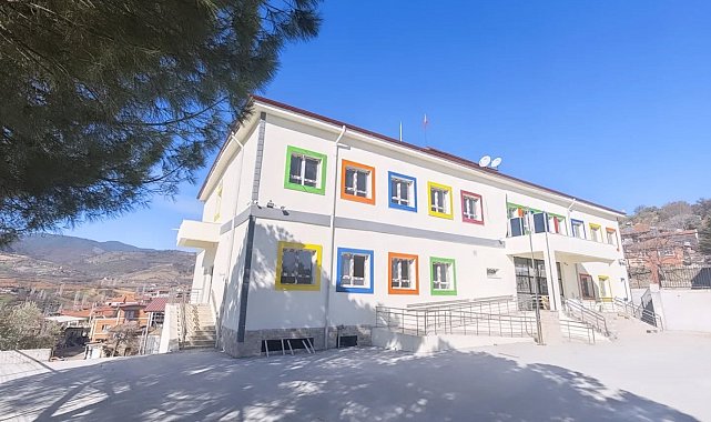 Sarıgöl'de bir okul daha tamamlandı