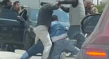 Satırlı maganda yakalandı