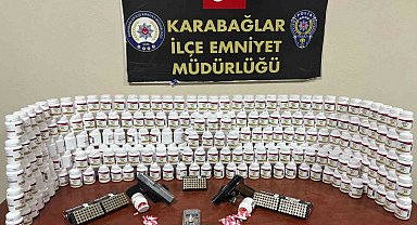 Sattığı uyuşturucu maddeleri dükkanda gizliyormuş