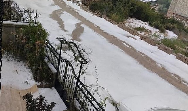 Seferihisar beyaza büründü