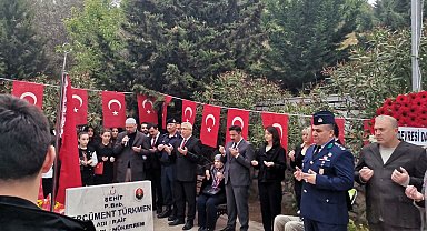 Şehit Binbaşı Ercüment Türkmen dualarla anıldı