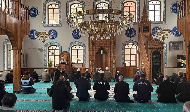 Şehit polis memurları için mevlit okutuldu