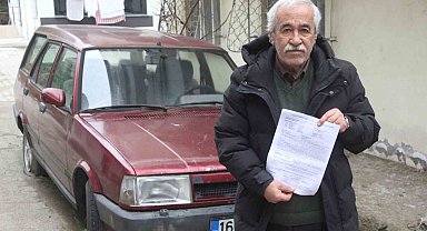 Sıfır aldığı aracını 17 yıldır kullanamıyor