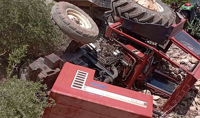 Siirt'te traktör kazasında sürücü yaralandı