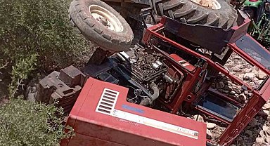 Siirt'te traktör kazasında sürücü yaralandı