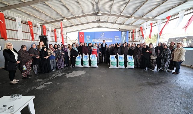 Silivri'de Taban Gübresi Dağıtım töreni düzenlendi