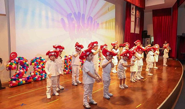 Sincan Belediyesi kreş öğrencileri 23 Nisan'ı coşkuyla kutladı