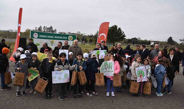 Sinop'ta fidan dikim etkinliği
